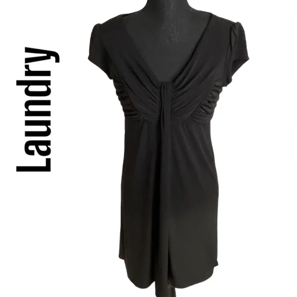 laundry by design black dress Laundry By Design Womans Black Dress Size 12